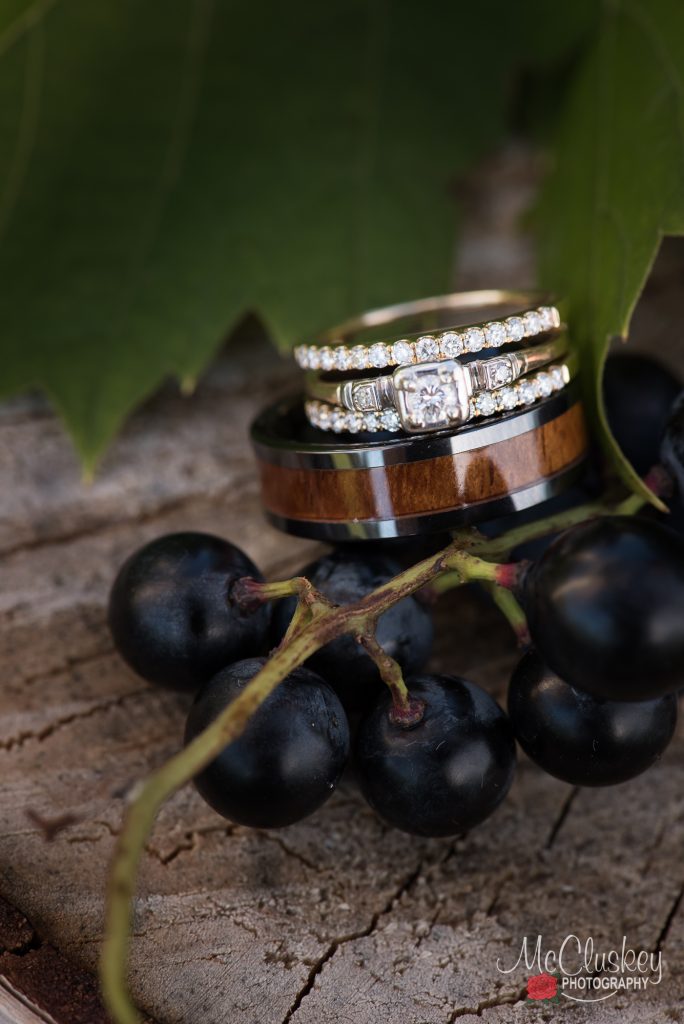 wedding rings winery