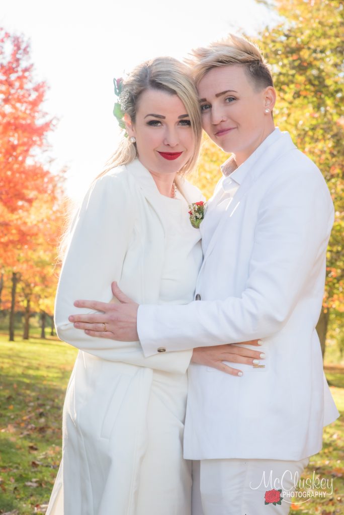 LGBT wedding photographers Adirondacks
