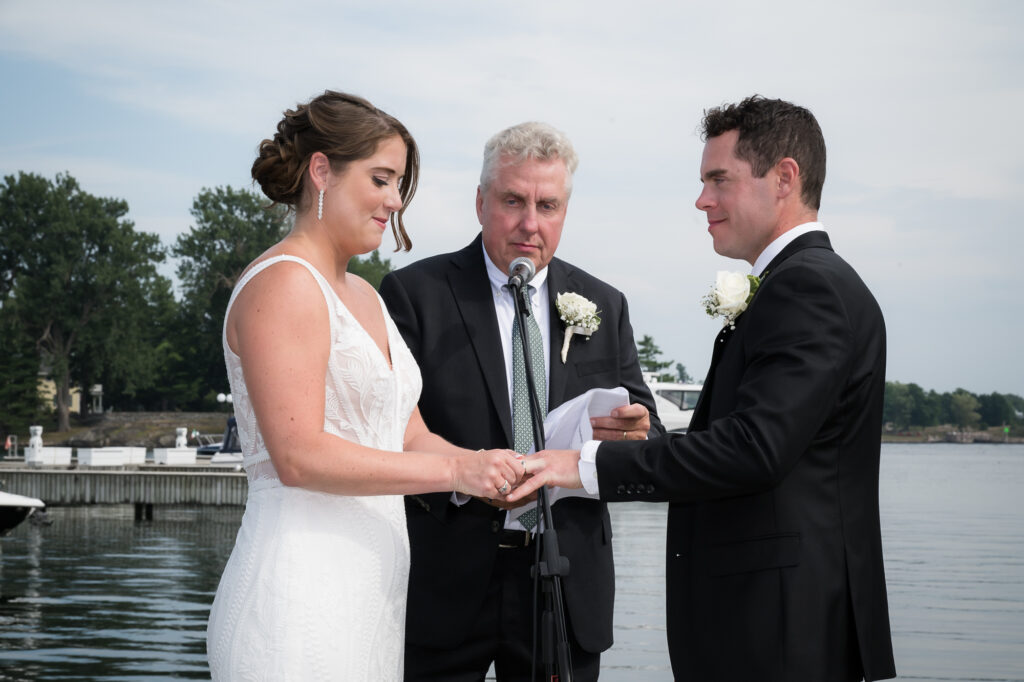 Wedding photographers near the Thousand Islands Club