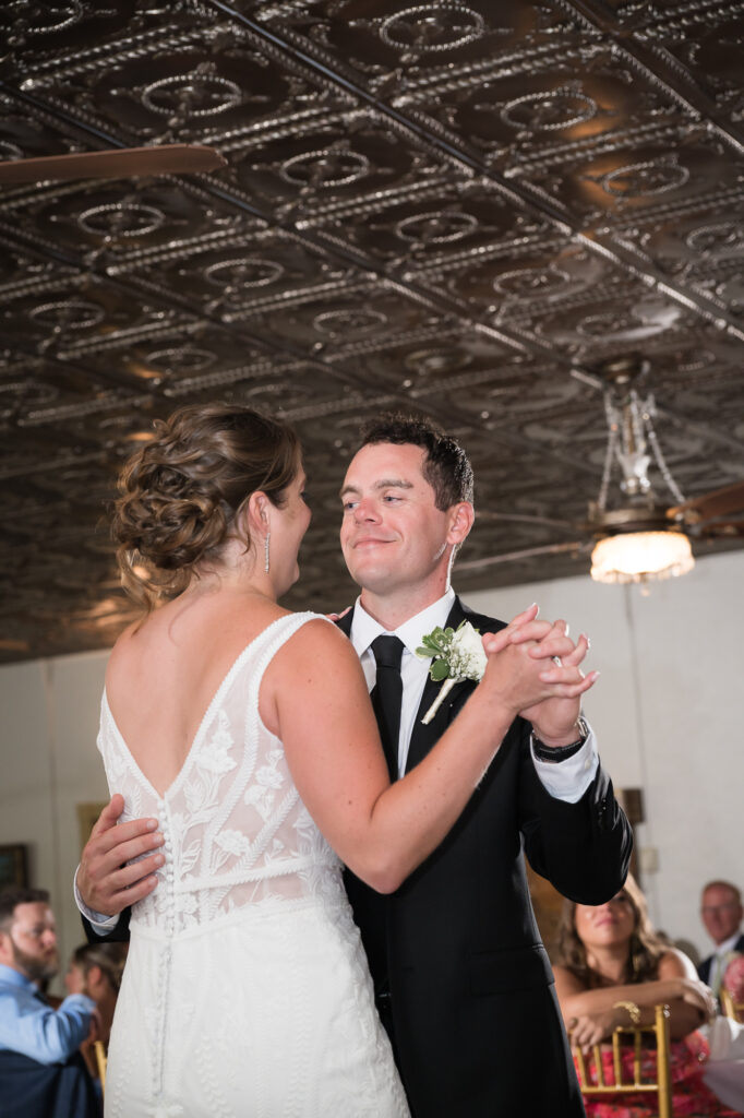 Romantic wedding moments photographed at the Thousand Islands Club on Wellesley Island in Thousand Islands NY