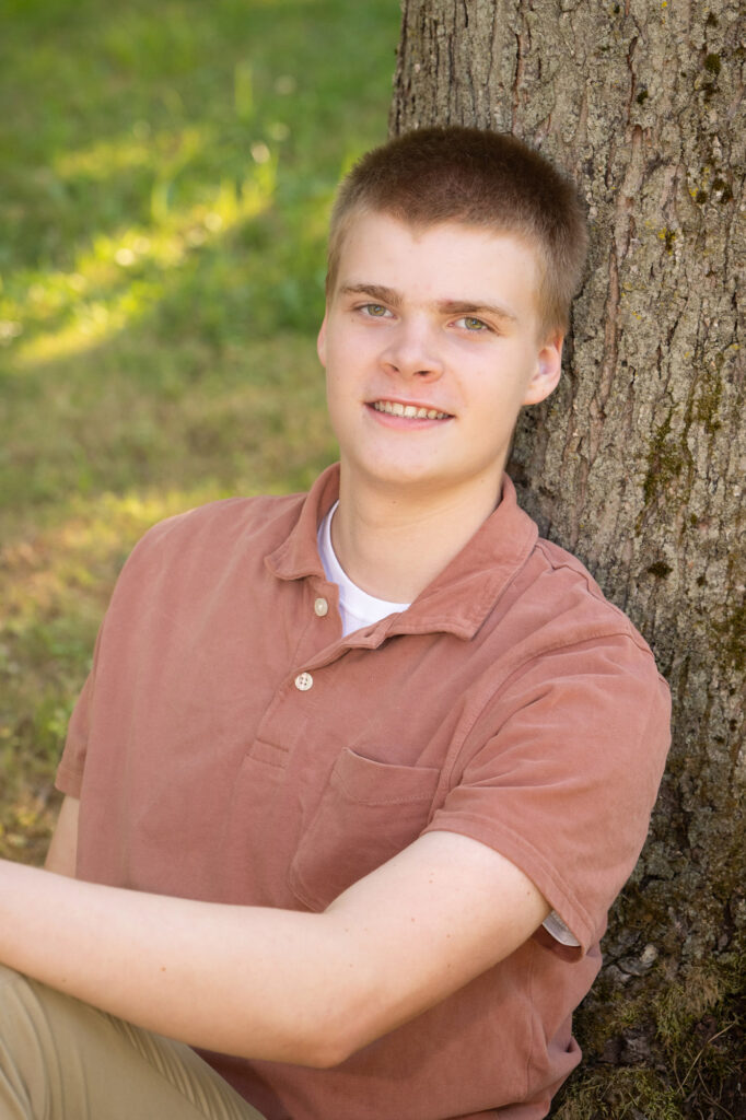 Outdoor senior photography in Canton NY by high school senior photographers in northern NY